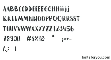  HammockBlack font