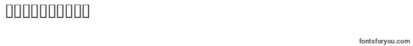 KrValentines2006Four Font – Fonts for Numbers and Digits