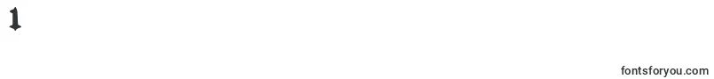 Greghorii Font – Fonts for Digit 1