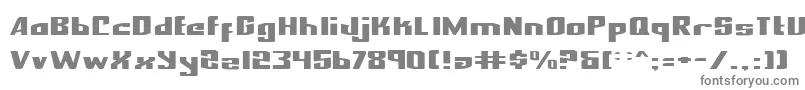 NationalExpressExpanded Font – Gray Fonts on White Background