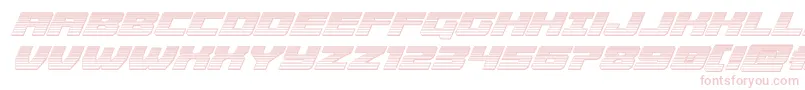 Cruiserfortresschromeital Font – Pink Fonts on White Background