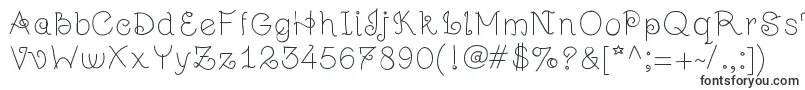 Шрифт Jugulart – фигурные шрифты