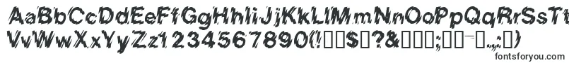 Eightcountssk-fontti – Logofontit