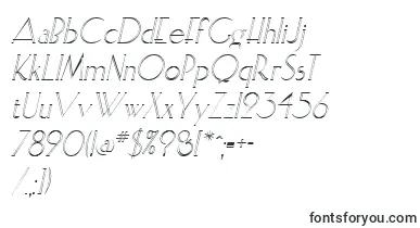 ElisiaopenfaceItalic font – strange Fonts
