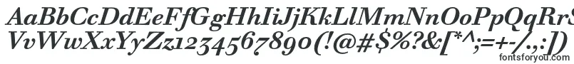 WalbaumTextProBoldItalic Font – Fonts Starting with W