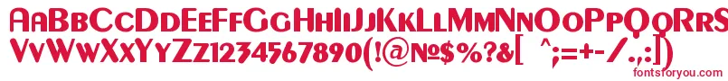 GilgongoKaps Font – Red Fonts