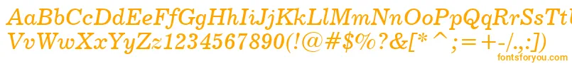 Century731ItalicBt Font – Orange Fonts