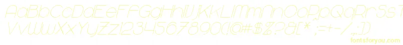 MajoramItalic Font – Yellow Fonts