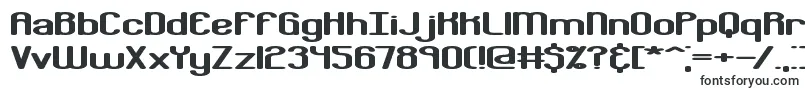 Шрифт Bobcayge – большие шрифты