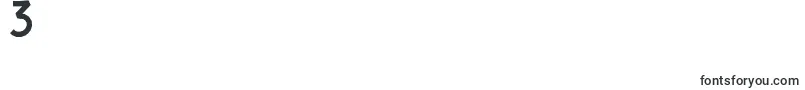 Gamesgetchunowhere Font – Fonts for Digit 3
