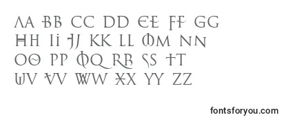 Обзор шрифта Lelfnoir