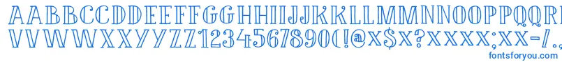 DkDouceur Font – Blue Fonts
