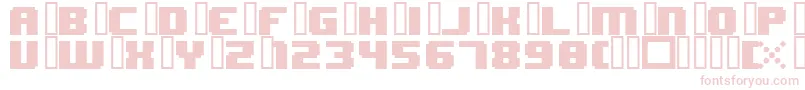8bitWonderNominal Font – Pink Fonts on White Background