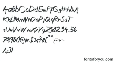  XaligraphyItalic font