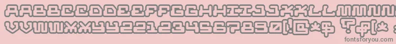 Más sobre la fuente MrfuglesangOutline fuente MrfuglesangOutline – Fuentes Grises Sobre Fondo Rosa