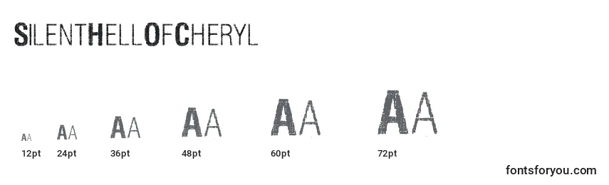 SilentHellOfCheryl Font Sizes