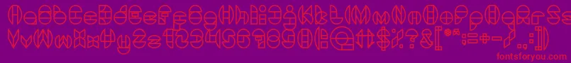 More about DragonFly Font DragonFly Font – Red Fonts on Purple Background