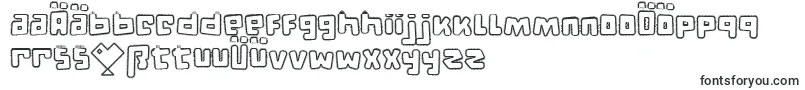 Шрифт DPuntillasALace – немецкие шрифты