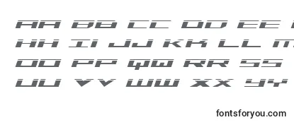 TriremeLaserItalic Font