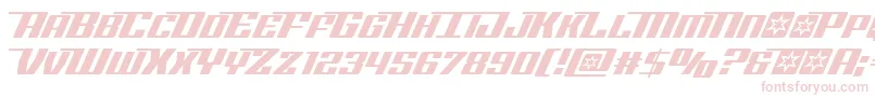 Rocketpop Font – Pink Fonts on White Background