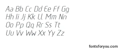 TadaoItalic Font