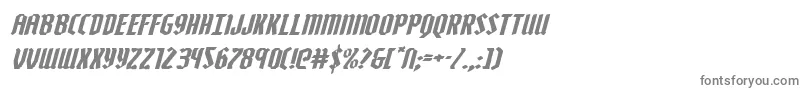 Шрифт Zollernexpandital – серые шрифты