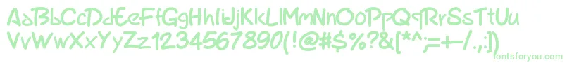 Pwmarker Font – Green Fonts