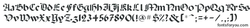 PaladinpcrusMedium Font – Tattoo Fonts