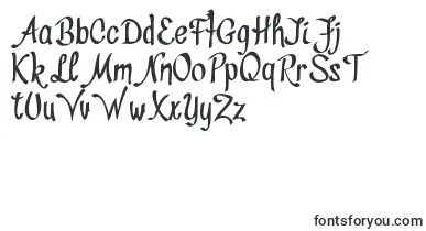 Divatdemo font – letter Fonts