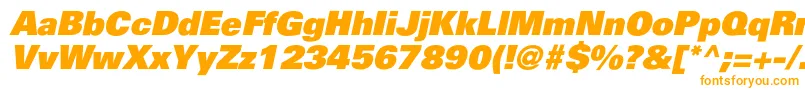 PartnerblackItalic Font – Orange Fonts