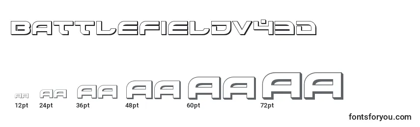 Battlefieldv43D Font Sizes