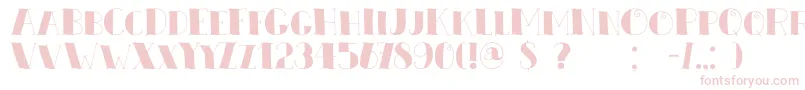 Więcej informacji o czcionce DkZeebonk Czcionka DkZeebonk – różowe czcionki