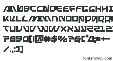 Metalstorm font – high-Tech Fonts