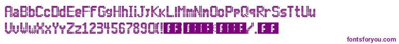 Lightdot11x6 Font – Purple Fonts