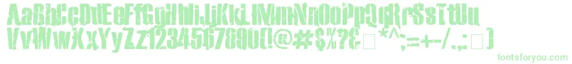 Exo2Stencil Font – Green Fonts