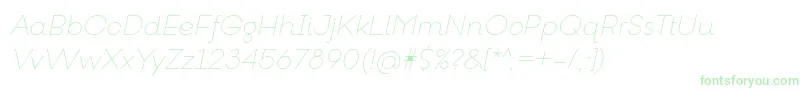 GoeslimItalic Font – Green Fonts