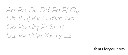 GoeslimItalic Font