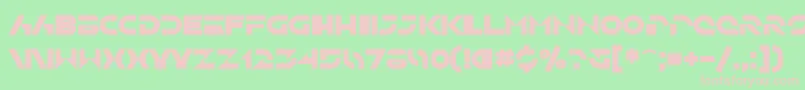 SfSolarSailerBold Font – Pink Fonts on Green Background