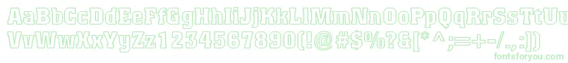 TitanicOutline Font – Green Fonts