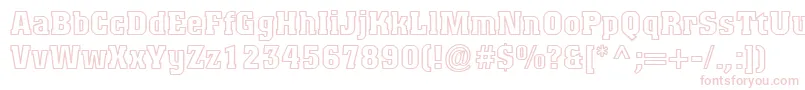 TitanicOutline Font – Pink Fonts