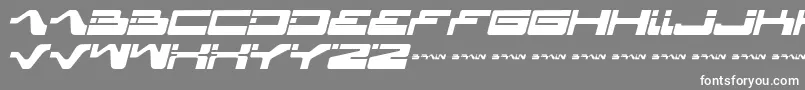 Yagiza ffy Font – White Fonts on Gray Background