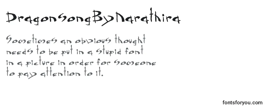 DragonsongByNarathira Font