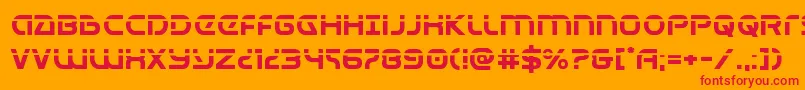 fuente Universaljacklaser – Fuentes Rojas Sobre Fondo Naranja
