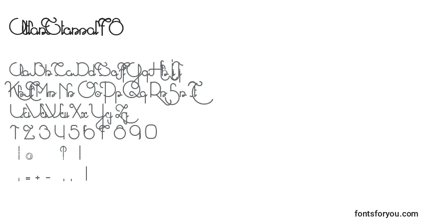Czcionka AtlasEternal78 – alfabet, cyfry, specjalne znaki
