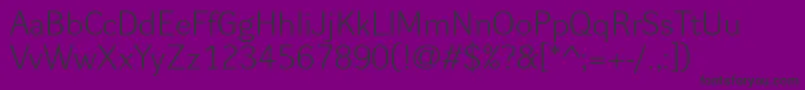 Dynagroteskle Font – Black Fonts on Purple Background