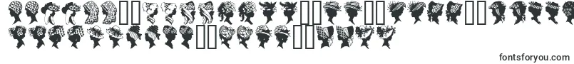 GeProfileSilhouettes Font – Esperanto Fonts