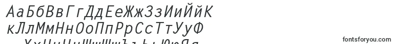 Шрифт MetronomcBolditalic – болгарские шрифты