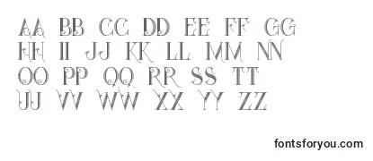 Starblackinline Font
