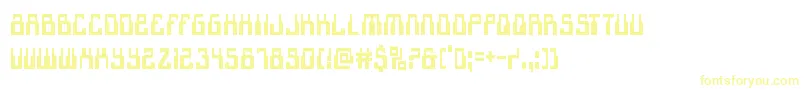 1968odysseycond-fontti – keltaiset fontit valkoisella taustalla