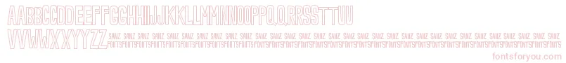 NoveeyOutline Font – Pink Fonts